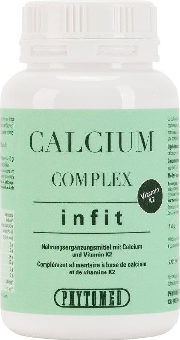 Image du produit Phytomed Complexe Infit Calcium + Vitamine K2 Complex (1 pièce(s), Cachets, 150 g)