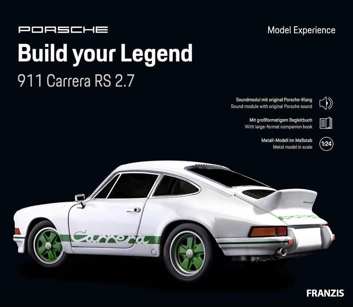 Actual product image Franzis Porsche 911 Build your legend