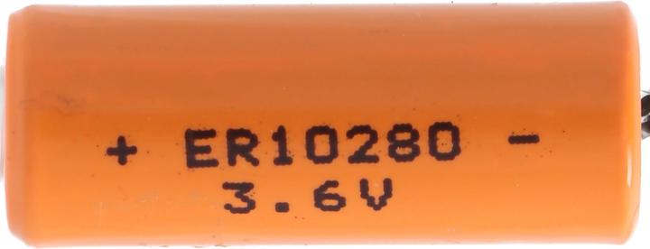 Immagine prodotto AccuCell ER10280 LiSOCl2 Batterie 3,7 Volt 1,68Wh 450mAh, Abmessungen ca. 28 x 10mm (1 pz., 450 mAh)