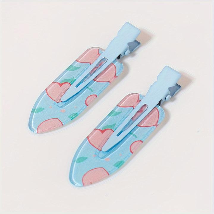Image du produit Activity Board 2pcs Assorted Cute Hair Clips, Non-Slip Hair Barrettes, Side Bangs Duckbill Clips, Trendy Hair (2 pcs)