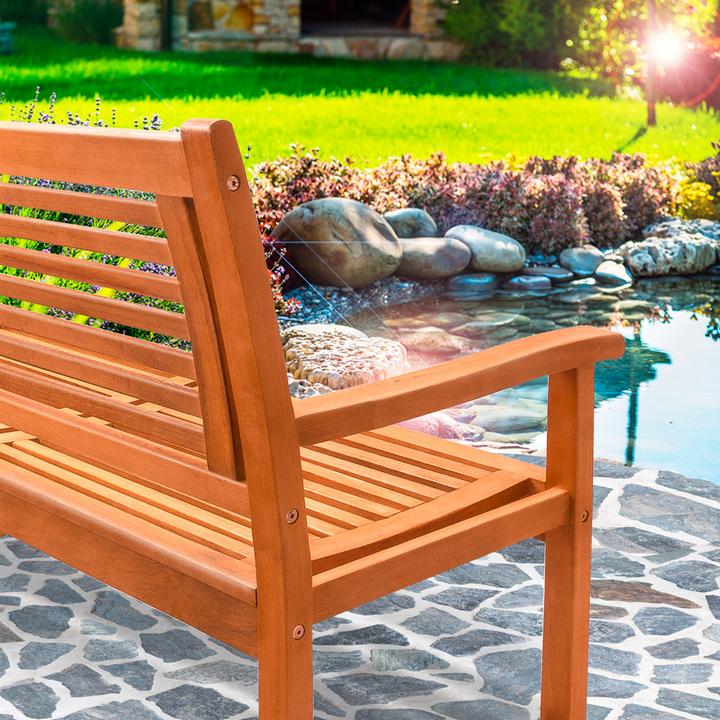 Actual product image Deuba Garden bench