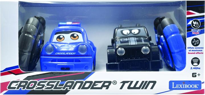 Produktbild Lexibook Crosslander Twin - Police Car and Thief Car set (RC12)