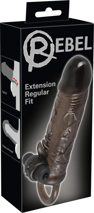Actual product image Rebel Penis Sheath With Testicle Ring And Vibro Bullet
