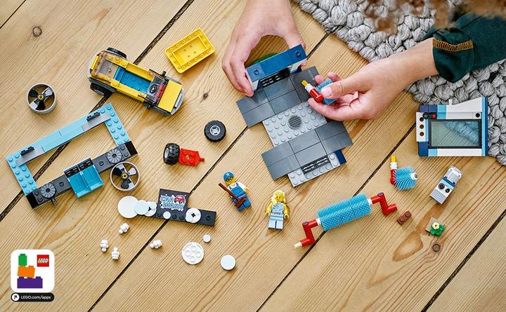 Image du produit LEGO Station de lavage de voitures (60362, LEGO City)