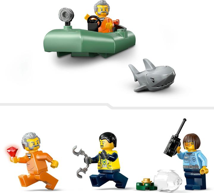Image du produit LEGO Verfolgungsjagd im Polizeiboot (60456, LEGO City)