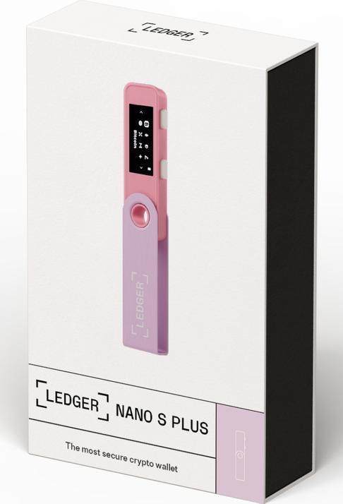 Produktbild Ledger Nano S Plus - Pastel Pink (Bitcoin, Weitere, Ethereum Classic)