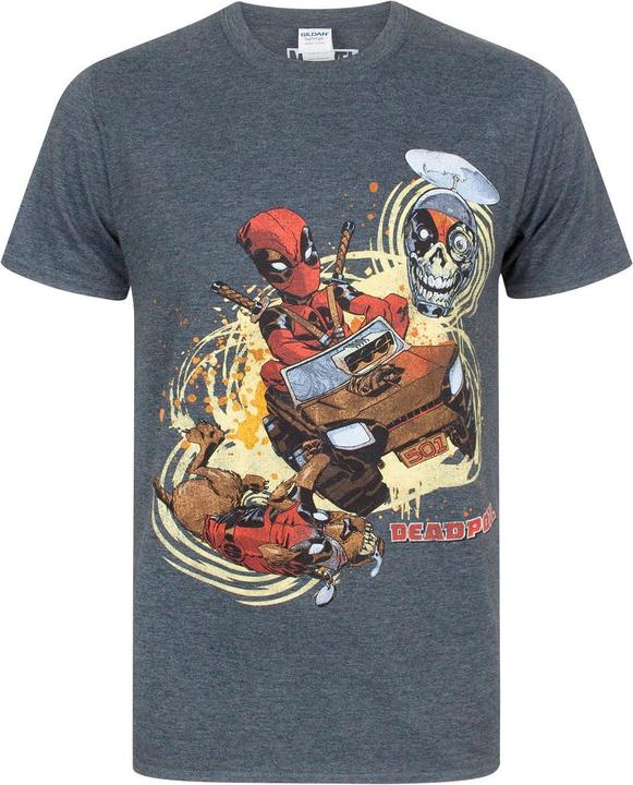 Actual product image Deadpool 4X4 Tshirt (L)