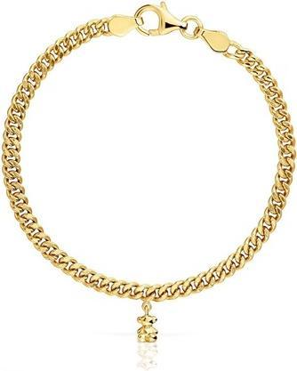 Tous Gold-plated bracelet for women Bold Bear 1004072400 (17.50 cm)