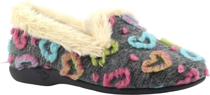 Actual product image Lunar Womens/Ladies Truffle Slippers (39)