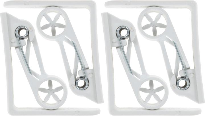 Actual product image Excellent Houseware Tablecloth Clamp 4 pcs. (2 x 11 x 18 cm)