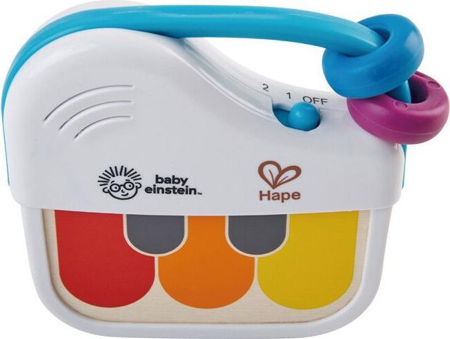 Actual product image Hape Mini Piano (German, French, Italian, English)