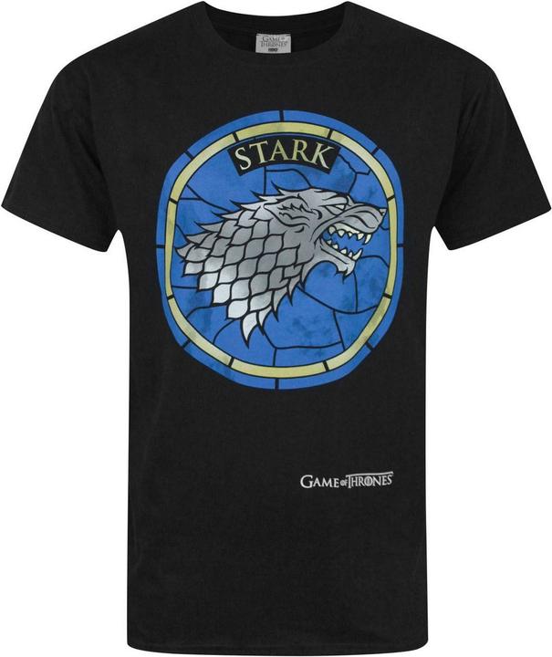 Produktbild Game of Thrones Glasmalerei Stark TShirt (S)