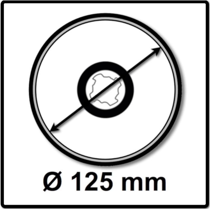 Produktbild Bosch Professional Bosch Expert X-LOCK Diamanttrennscheibe Standard for Universal 125 x 22,23 mm 4 Stk. ( 4x 2608615166