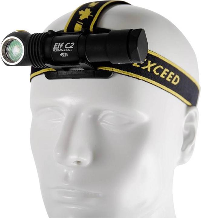 Actual product image ArmyTek Elf C2 Micro USB Headlamp Head / Hand Lamp (11.13 cm, 1100 lm)