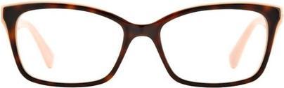 Image du produit Kate Spade Lunettes rectangulaires rouges Havana pour femmes 54mm