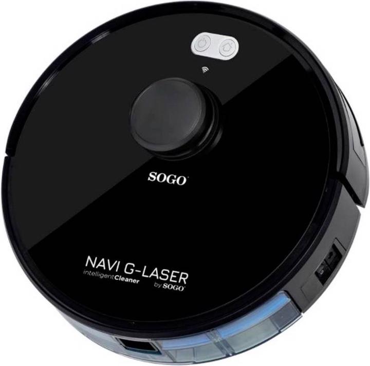 Actual product image Sogo Intelligent cleaning robot Black App controlled, bagless, incl. acc. (Robot vacuum)