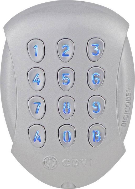 Immagine prodotto CDVI F0201000047-J Serratura a codice 12 V, 24 V, 48V IP65 Bluetooth-capace, con pulsante illuminato (Bluetooth)
