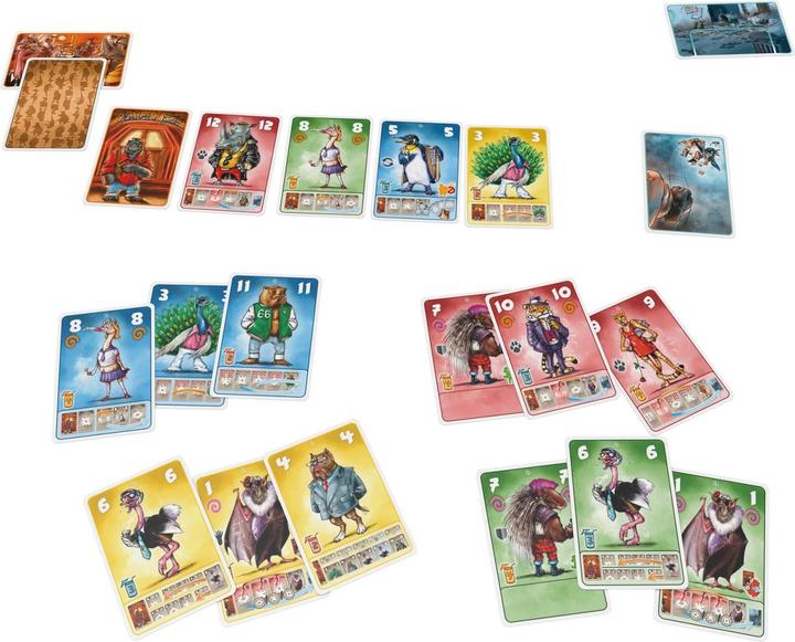 Actual product image Zoch ZOC05156 - Beasty Bar: New Beasts in Town, card game, for 2-4 players, ages 8+ (German, French, Italian, English)