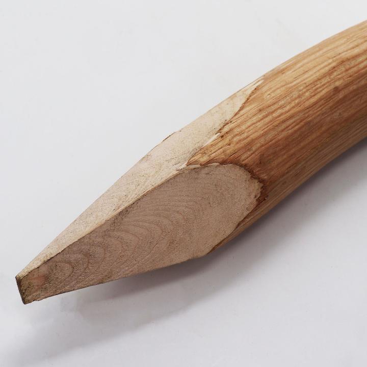 Produktbild Aquagart 20 Holzpfosten für Staketenzaun 1,5m I Durchmesser 6-9cm I Zaunpfosten aus Haselnuss I Zaun-Pfahl