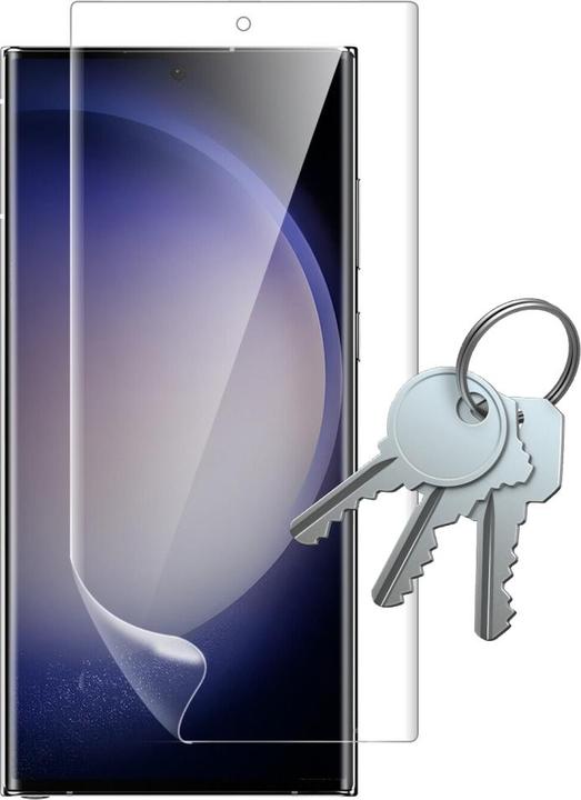 Screenguard 100% Beschermfolie Samsung Galaxy S23 Ultra Kristalhelder (1 Stuk, Samsung Galaxy S21)
