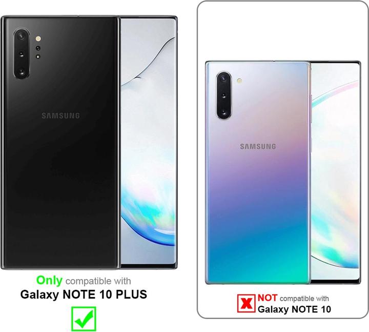 Actual product image Cadorabo TPU Ultra Slim AIR Cover (Samsung Galaxy Note 10 Plus)