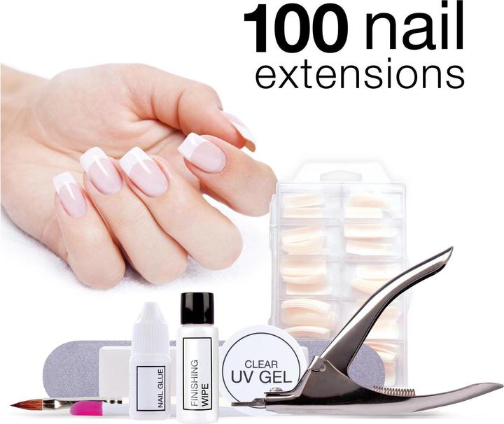 Produktbild Rio UV Nail Gel Extension Kit (Kunstnägel, Clear)