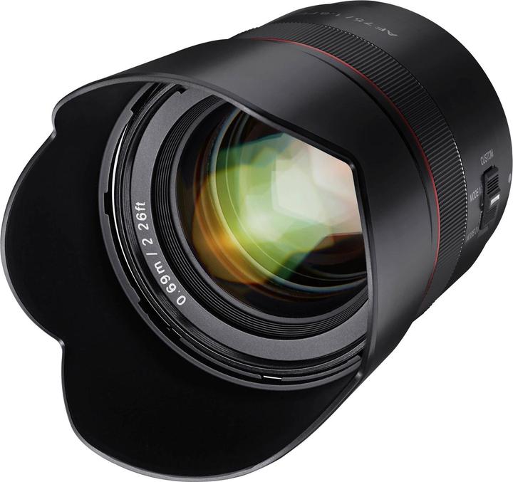 Image du produit Samyang AF 75mm f/1.8 FE, Sony E (Sony E, Plein format)