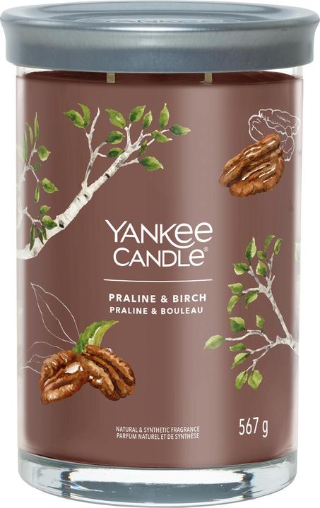 Actual product image Yankee Candle Scented Candle Praline & Birch Signature Large Tumbler