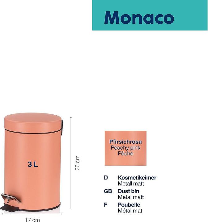 Produktbild Kela Kosmetikeimer Monaco (3 l)