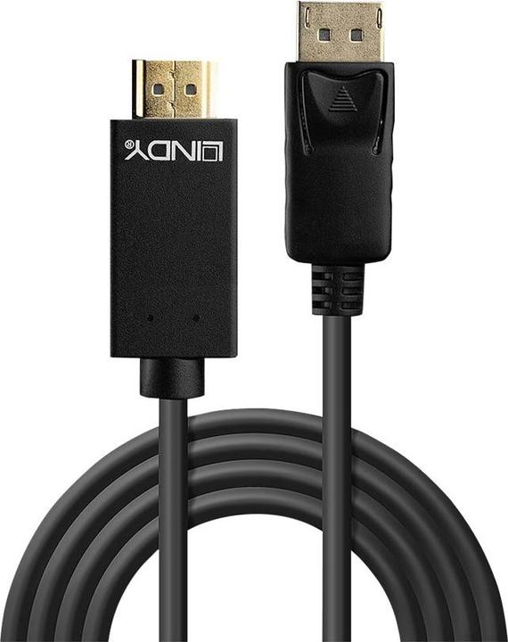 Actual product image Lindy DisplayPort — HDMI (Typ A) (2 m, HDMI, DisplayPort)