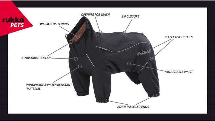 Actual product image Rukka thermal (40, Dog overalls)