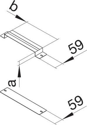 Produktbild Hager UKS340280 (5.90 cm)
