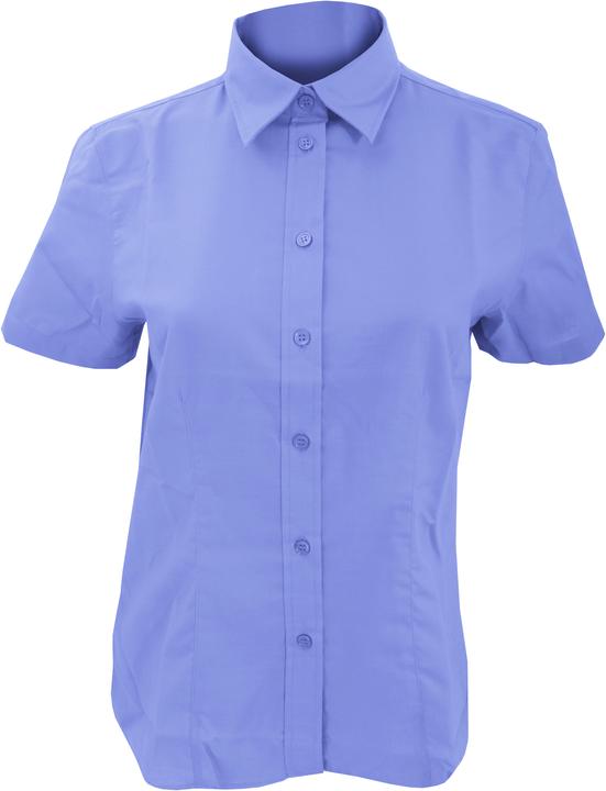 Kustom Kit Workwear Oxford Bluse Kurzarm