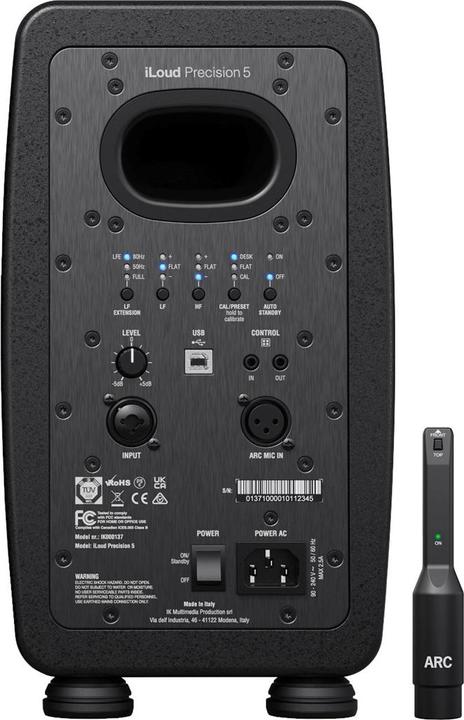 Produktbild IK Multimedia Studiomonitor iLoud Precision 5 – 135 W (Aktiv, 1 Stk., 1x 135 W)