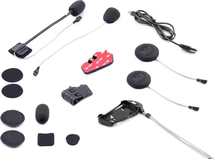 Actual product image Midland R1 Mesh Bluetooth headset for motorbikes (Set of 1)
