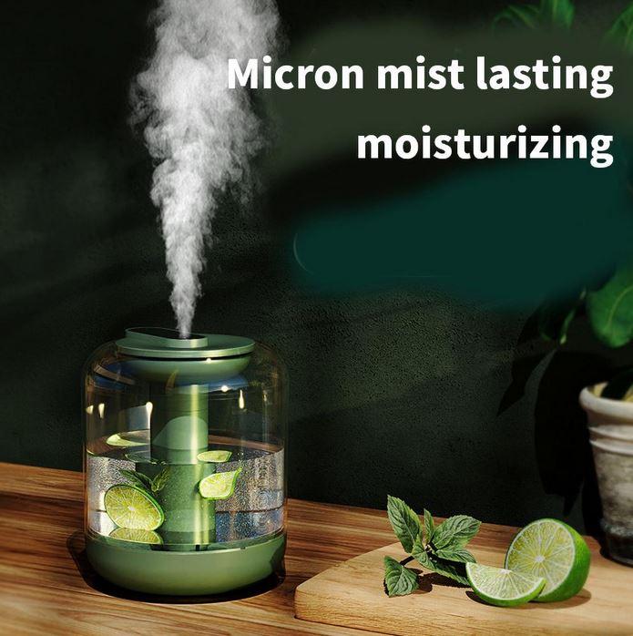 Actual product image PhoneLook Air humidifier 1000 ml fragrance oil diffuser incl. LED light and transparent water tank
