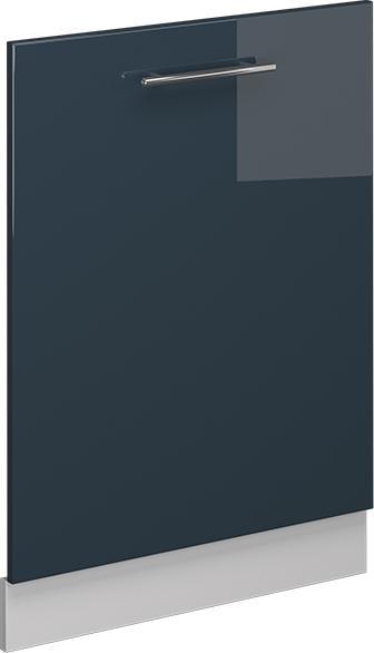 Vichy Frontblende Fame-Line, Dunkelblau Hochglanz/Weiss, 60 cm ohne Arbeitsplatte