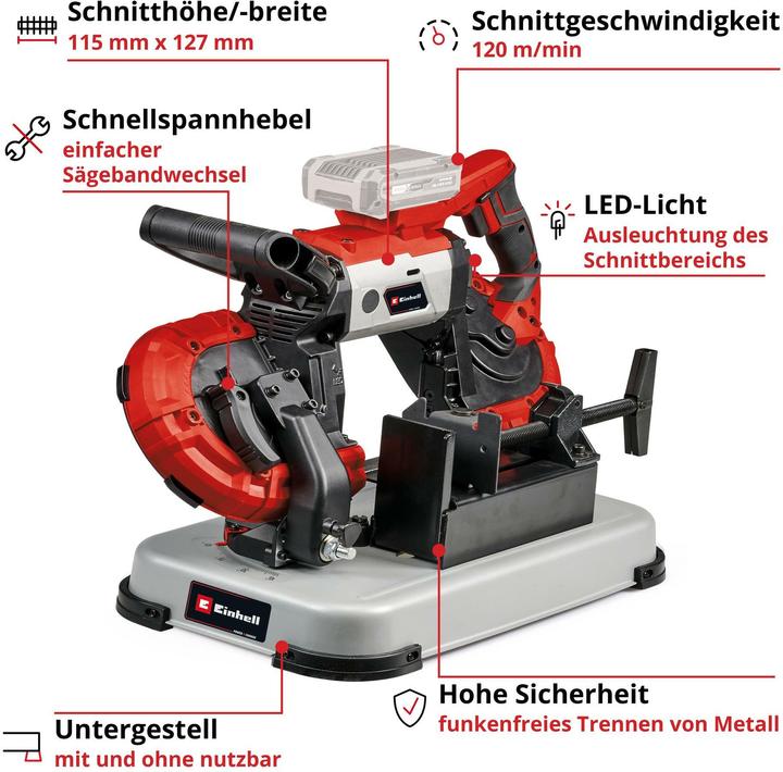 Immagine prodotto Einhell TE-MB 18/127 U Li