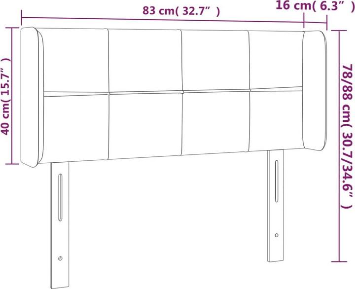 Image du produit VidaXL Gianna (163 x 16 x 88 cm)