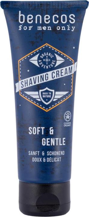 Produktbild Benecos Shaving Cream soft & gentle for men only (75 ml, Rasiercreme)