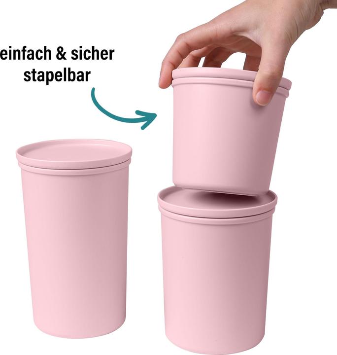 Actual product image Awave Food storage container 1000 ml, with rPET, rosé (1 l)