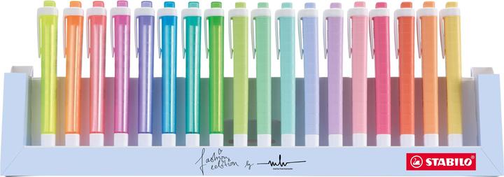 Produktbild STABILO swing cool Textmarker (Sortiert, 1 mm, 18 x)