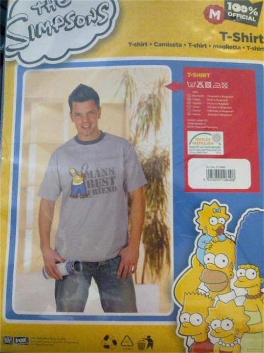 Immagine prodotto United Labels Les Simpson - Il miglior amico dell'uomo - taglia XL (XL)