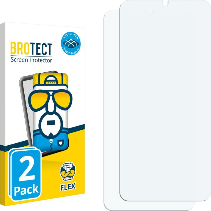 Produktbild BROTECT Fullscreen Schutzfolie Displayschutz Folie Klar Transparent (2 Stück, Xiaomi Redmi 13C)
