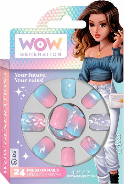 Kids Licensing Wow Generation Sticker ongles (Ongles artificiels, Multicolore)