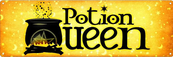 Actual product image Grindstore Tin sign Potion Queen
