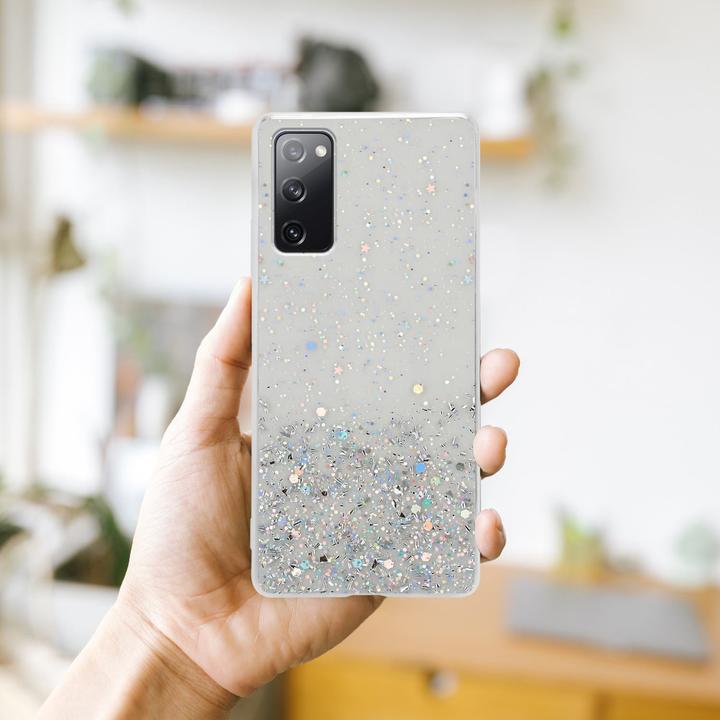 Image du produit Cadorabo Couverture TPU paillettes scintillantes (Samsung Galaxy S20 FE)