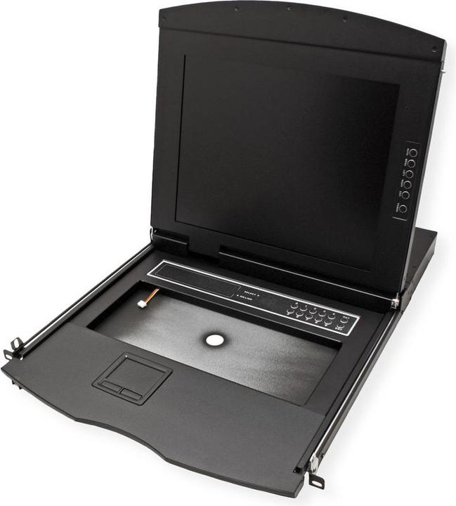 Actual product image Value KVM console with KVM switch - 8 ports - USB - French - 43.2 cm (17")
