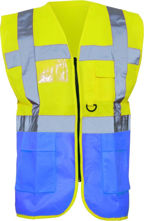 Giallo neon, Blu reale