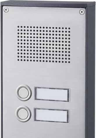 Actual product image Telecom Behnke AP Set Series 5 with two call buttons (Edels